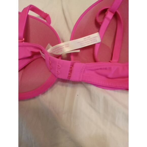 PINK Victoria’s Secret Women's Size 34C Pink Wear Everywhere Super Push Up Bra - Picture 4 of 5